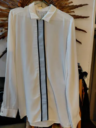 Camisa Tommy Hilfiger Blanca Talla S