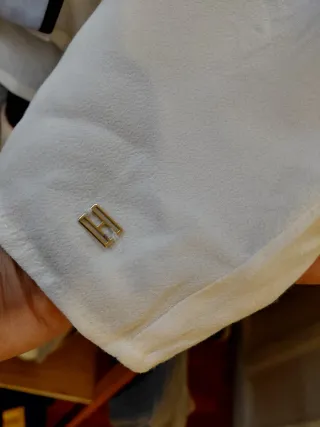 Camisa Tommy Hilfiger Blanca Talla S