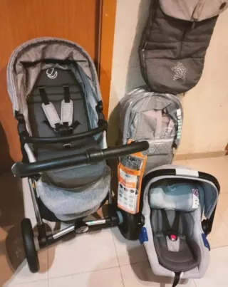 Carrito Jane Kawai KoosR1 Trio + Accesorios