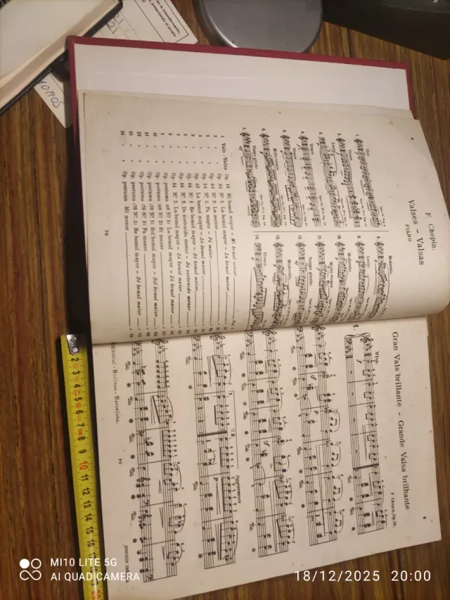 Partituras F. Chopin