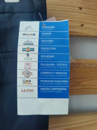 Pantalón de pinzas negro para hombre talla 44