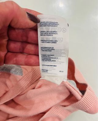 Maglione Tommy Hilfiger Argyle Tg XS