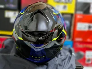 Casco Scorpion Exo-1400 Intensio Azul