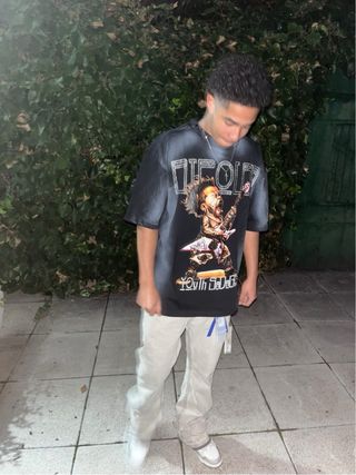 Pantalones campana Godspeed hombre negros