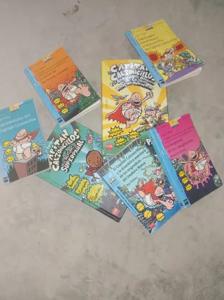 Libros capitán calzoncillos