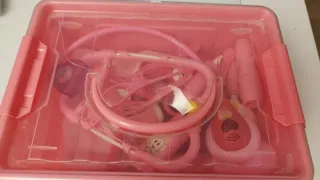 Maletín Doctora Niña Five Joy Rosa