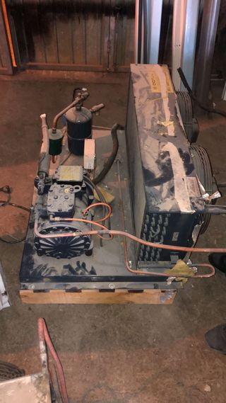 Unidad Condensadora Dorin y evaporador R134a