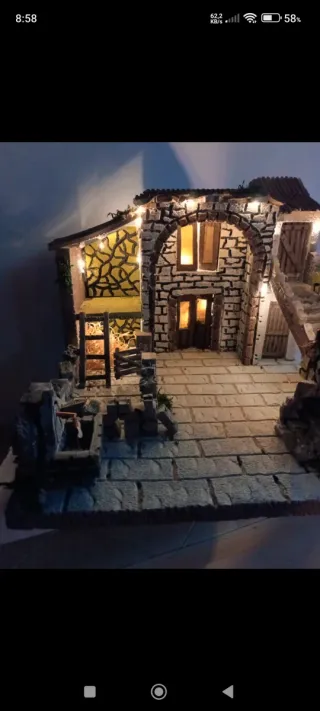 Presepe artigianale napoletano