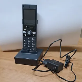 Teléfono Inalámbrico CoComm Negro/Gris