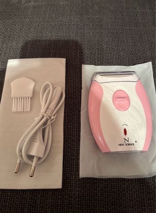 Depiladora Eléctrica New Science Rosa/Blanca