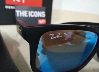 Gafas de Sol Ray-Ban Justin Azul Polarizadas
