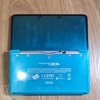 Nintendo 3DS Aqua Blue + Cargador Original