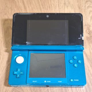 Nintendo 3DS Aqua Blue + Cargador Original