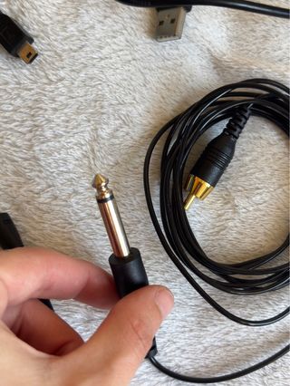 Lote conectores USB y audio