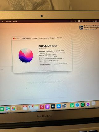 Apple MacBook Air Plata