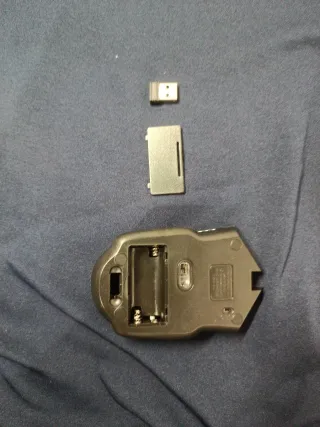 Mouse Gamer Gris y Naranja