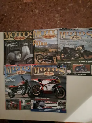 Lote 20 Revistas Motos Clásicas