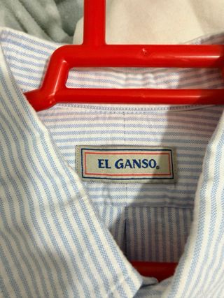 Camisa El Ganso Rayas Talla L sin usar ni una vez