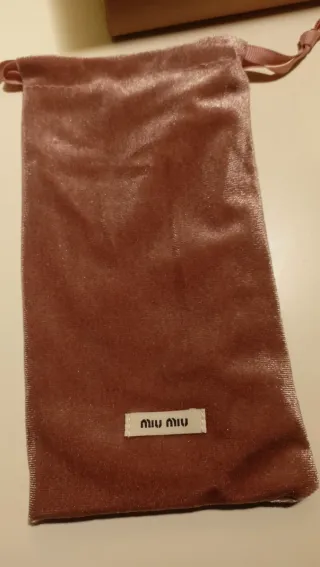 Occhiali Miu Miu Glimpse Nero/Oro