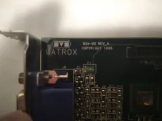 Tarjeta Gráfica Matrox AGP