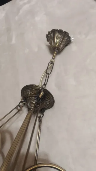 Lámpara de techo y 2 lamparitas a juego