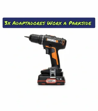 ㊗️3- Adaptadores Worx a Parkside㊗️