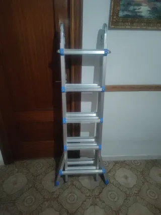 Escalera telescópica multiusos 5,10m. nueva