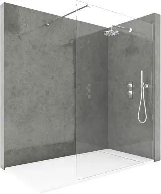 Mampara Cristal Templado 2.10m x 1.10m