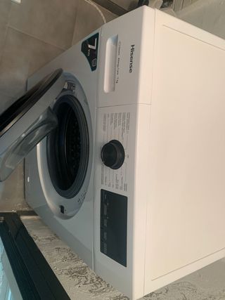 Lavadora Hisense Blanca 7kg