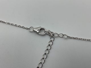 collar plata 925mm con piedra con circonita 19 5cm