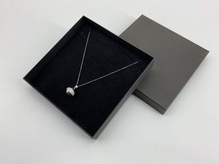 collar plata 925mm con piedra con circonita 19 5cm