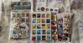 Crea il tuo set mix stickers, paper e bollini