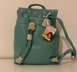 Zaino Violetta Music Love azzurro pois