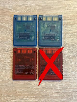 Tarjetas Memoria PS2