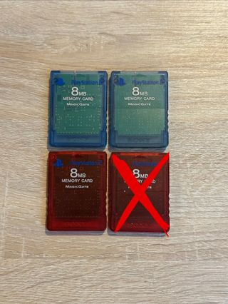 Tarjetas Memoria PS2