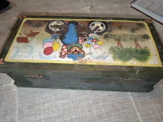 Caja de madera Teddy Bear