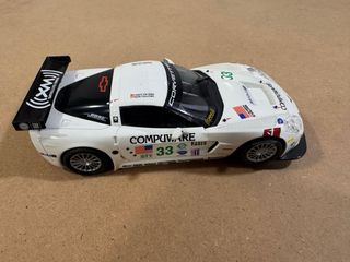 Scalextric Chevrolet  Corvette Compuwre blanco