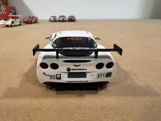 Scalextric Chevrolet  Corvette Compuwre blanco
