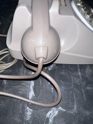 Telefono SIP vintage marrone/grigio