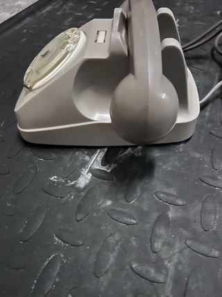 Telefono SIP vintage marrone/grigio