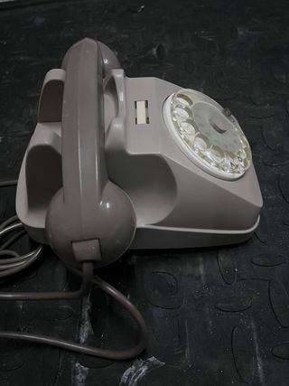 Telefono SIP vintage marrone/grigio