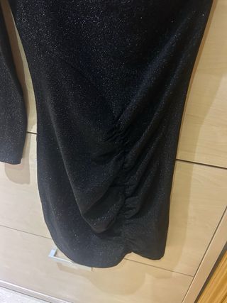 Dos Vestidos de fiesta mini elásticos Bershka T.S