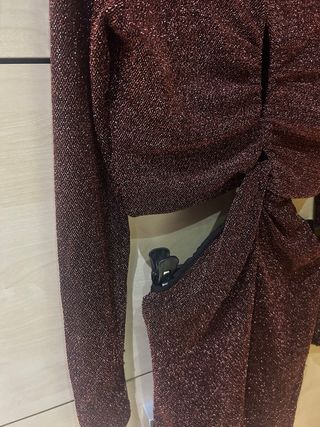 Dos Vestidos de fiesta mini elásticos Bershka T.S