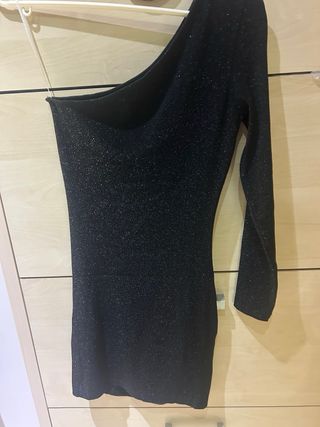 Dos Vestidos de fiesta mini elásticos Bershka T.S