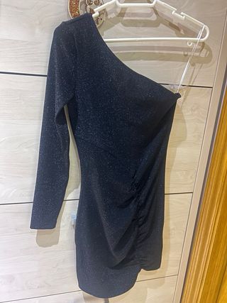 Dos Vestidos de fiesta mini elásticos Bershka T.S