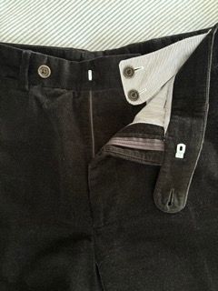 Pantalones Massimo Dutti Marrones de Pana