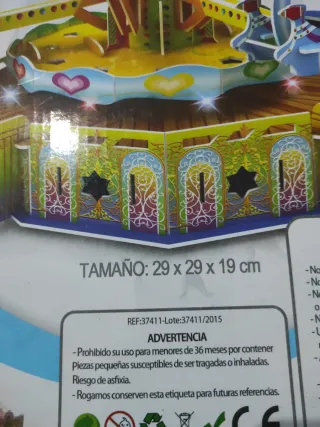 Puzzle 3D Aero Jet 111 Piezas. Nuevo, sin abrir.