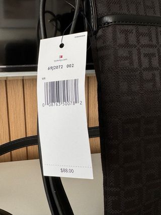 Bolso bandolera Tommy Hilfiger negro