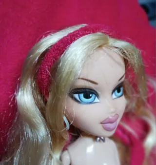 Diadema artesanal para muñeca (Navidad)