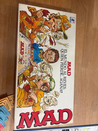 Juego de mesa MAD de Borras
